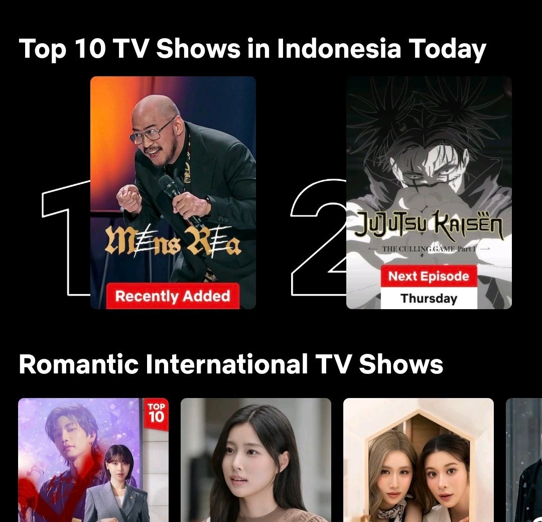 Pandji Pragiwaksono Kuasai Puncak Netflix Indonesia Lewat Mens Rea, Kalahkan Jujutsu Kaisen